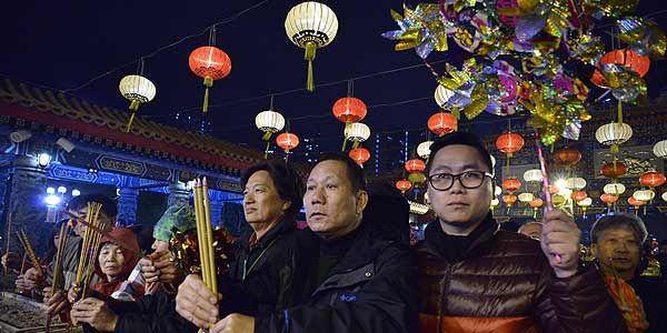 Raucous celebrations as Asia greets Year of Snake