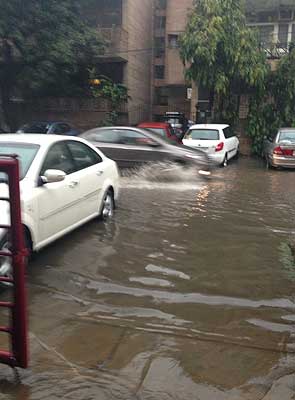 Ten-year record for winter rain for Delhi, will get colder tomorrow