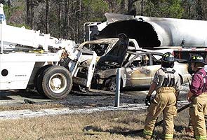 Four killed in this 27-car pile-up in Georgia