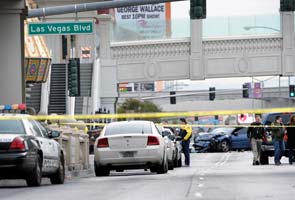 Three killed in Las Vegas 'rolling shootout'