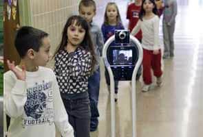 My classmate, the robot: New York pupil attends remotely 
