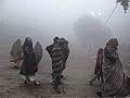 Cold wave continues in North India