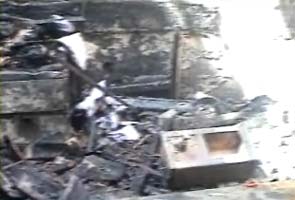 Mob sets railway station on fire after train runs over two children in Madhya Pradesh