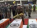 In CRPF jawan's funeral procession, wrong photo is used