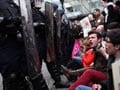 Clashes at French anti-gay marriage protest