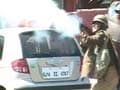 Police post, vans set on fire on second day of lawyers' protest in Jaipur