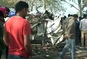 School bus collides with truck near Jalandhar, 11 children killed