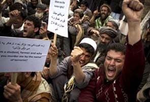 Afghans protest US special operators in Wardak 