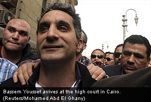 Egypt satirist Bassem Youssef questioned for insulting President Mohamed Mursi