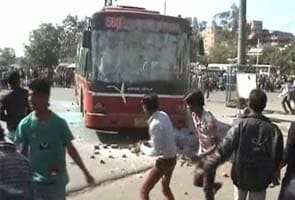 Security stepped up in Delhi after violent protests against alleged rape of schoolgirl