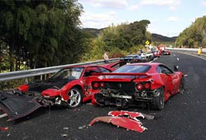 Charges sought over $4 million Ferrari, Lamborghini pile-up