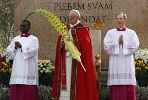 New pope opens Holy Week at Vatican on Palm Sunday 