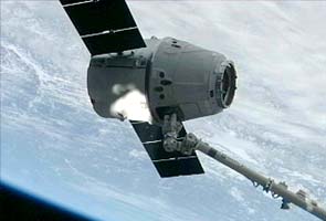 SpaceX capsule arrives at International Space Station