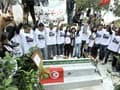 Tunisians mark 40 days since political killing of leader
