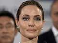 Angelina Jolie, beautiful stranger behind Afghan school
