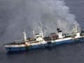 97 saved from Chinese ship afire off Antarctica