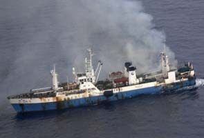 97 saved from Chinese ship afire off Antarctica