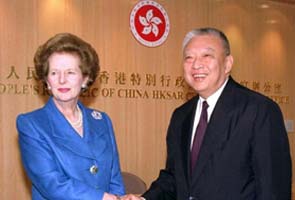 China lauds 'Margaret Thatcher's biggest compromise' over Hong Kong