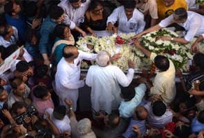 A moving condolence ceremony for dead Left student leader Sudipto Gupta