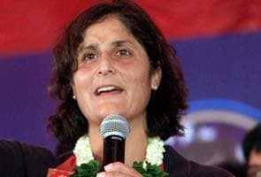 Sunita Williams charms children in Mumbai