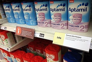 Chinese demand for baby milk causes 'ration' in UK