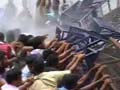 Kerala minister's domestic abuse scandal: water cannons used on protesters outside assembly