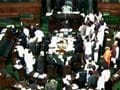 Uproar in Parliament; Lok Sabha adjourned for the day