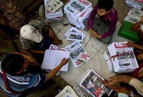 Daily newspapers transform Myanmar news stands in decades