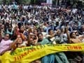 Chit fund scam: Thousands protest against Sudipta Sen's Saradha Group in Guwahati