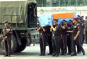 Bodies of Indian soldiers killed in Sudan ambush arrive in Delhi