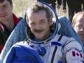 After tweeting from space, Canadian astronaut returns home