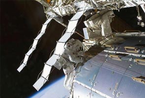 Astronauts conduct spacewalk to fix ammonia leak on International Space Station