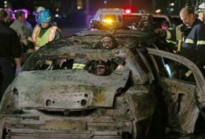 Five die in limousine fire on California bridge