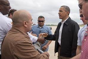 Barack Obama consoles Oklahoma tornado victims 