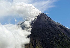 Philippine volcano spews rocks, killing 5 climbers 