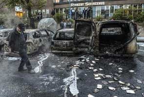 Stockholm calmer but violence spreads outside Swedish capital