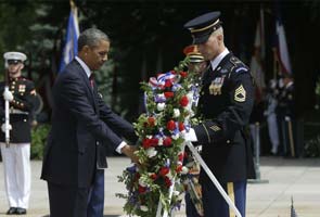 Memorial Day: Barack Obama says don't take American troops for granted