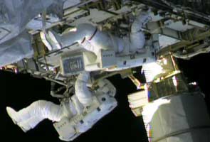 Three space station astronauts headed back to Earth
