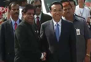 Chinese Premier Li Keqiang arrives in India 
