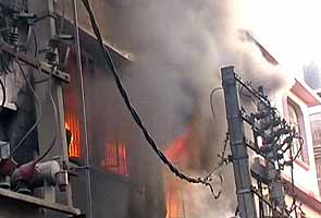 Minor fire in plastic factory in Delhi