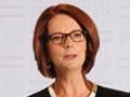 Sandwich thrown at Australian Prime Minister Julia Gillard