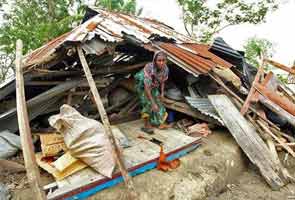 After cyclone Mahasen, Myanmar camps face monsoon threat