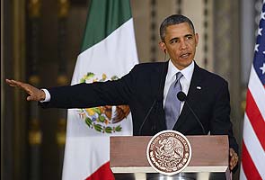 Barack Obama visits Mexico for talks on trade, drug war