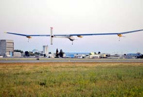 First-ever solar plane begins cross-country trip across US