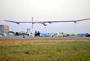 First-ever solar plane begins cross-country trip across US