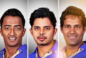Spot-fixing: Rajasthan Royals suspends contracts of Sreesanth, Ajit Chandila and Ankeet Chavan pending inquiry