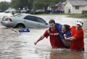 Texas flood kills one; more than 200 rescued