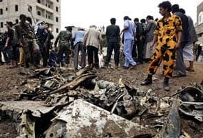 Military plane crashes in Yemen's capital Sanaa 