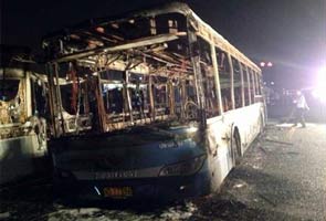 Suspect identified for China bus fire: Police