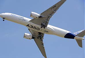 Airbus A350 takes off for battle with Boeing